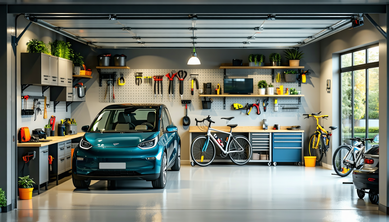 découvrez des astuces pratiques et innovantes pour aménager votre garage et optimiser son espace en 2025. transformez votre garage en un lieu fonctionnel et organisé grâce à nos conseils d'experts.