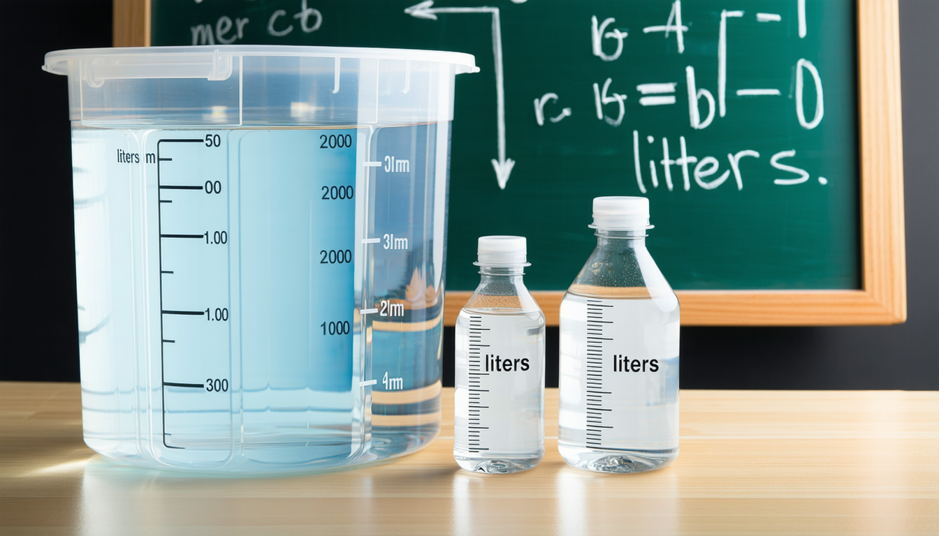 découvrez comment convertir facilement des mètres cubes en litres avec notre guide pratique. apprenez les formules simples et les astuces pour effectuer cette conversion rapidement et sans effort.